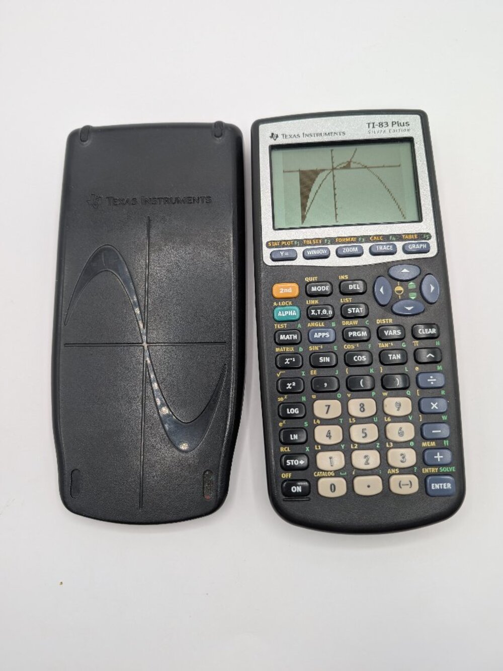 Texus Instruments Ti-83 Plus Silver Edition Graphing Calculator - Works